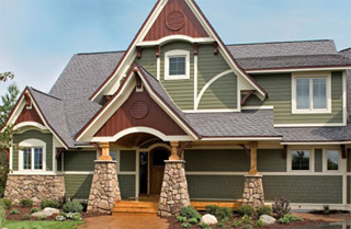 Beauty of HardiPlank Siding & Stone