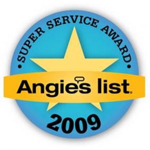 Angie’s List Super Service Award 2009