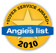 Angie’s List Super Service Award 2010