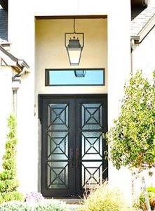 install exquisite iron doors