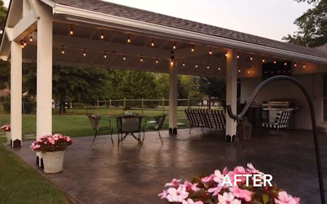 We Re-design Patios and Porches in No Time at Tulsa Renew